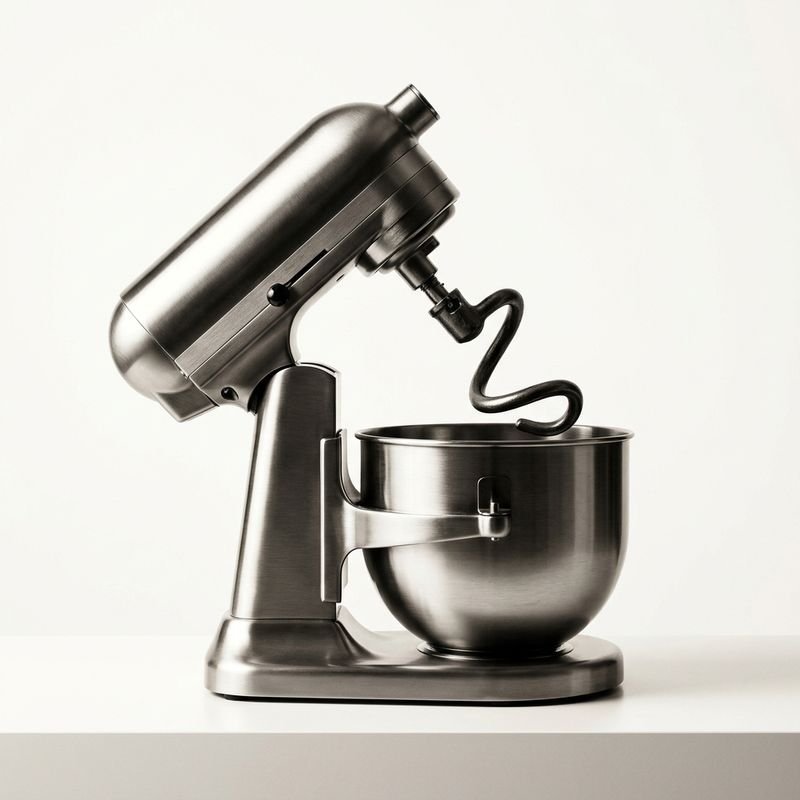 Bench-top dough mixer for small bakery and cafe use
